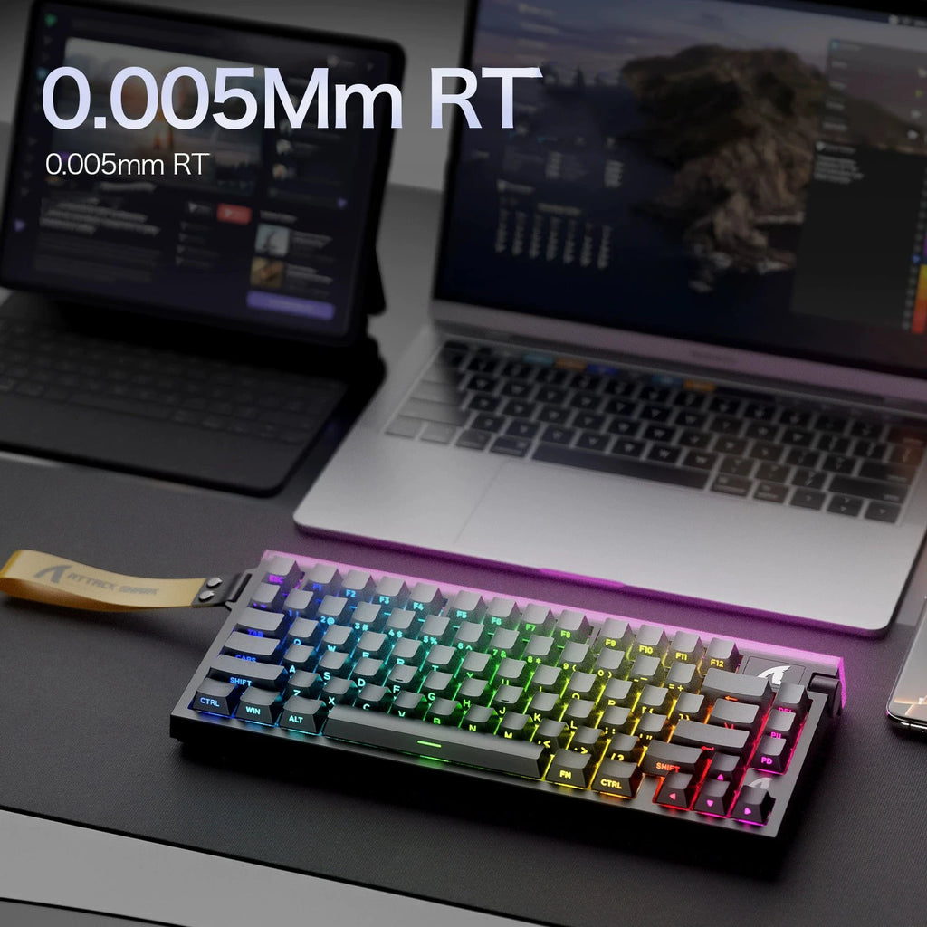 Attack Shark R85HE Magnetic Axis Mechanical Keyboard with Lightbox Wired RGB Gaming Low Latency RT Keyboard-3