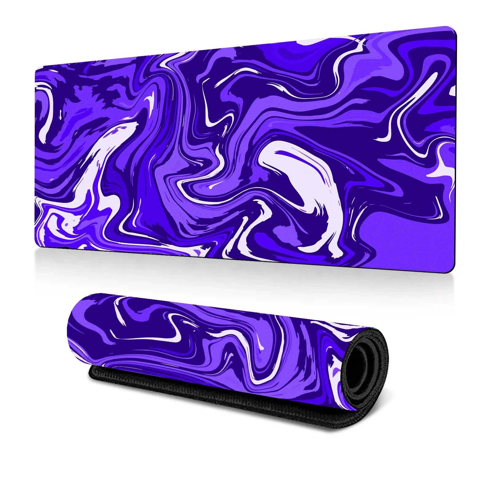 Abstract Fluid Mouse Pad Large Thermal Transfer for Laptop Keyboard Office Desk Pad Natural Rubber Big Mouse Pad-43