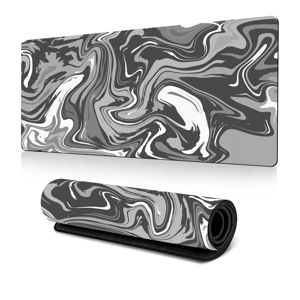 Abstract Fluid Mouse Pad Large Thermal Transfer for Laptop Keyboard Office Desk Pad Natural Rubber Big Mouse Pad-4