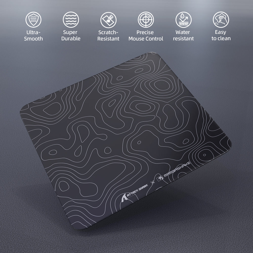 Attack Shark CM05: Tempered Glass Performance Surface