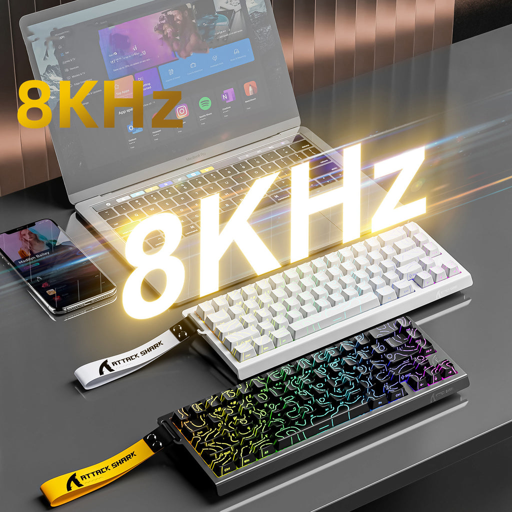 Attack Shark X68HE | Hall Effect Magnetic Keyboard with Rapid Trigger