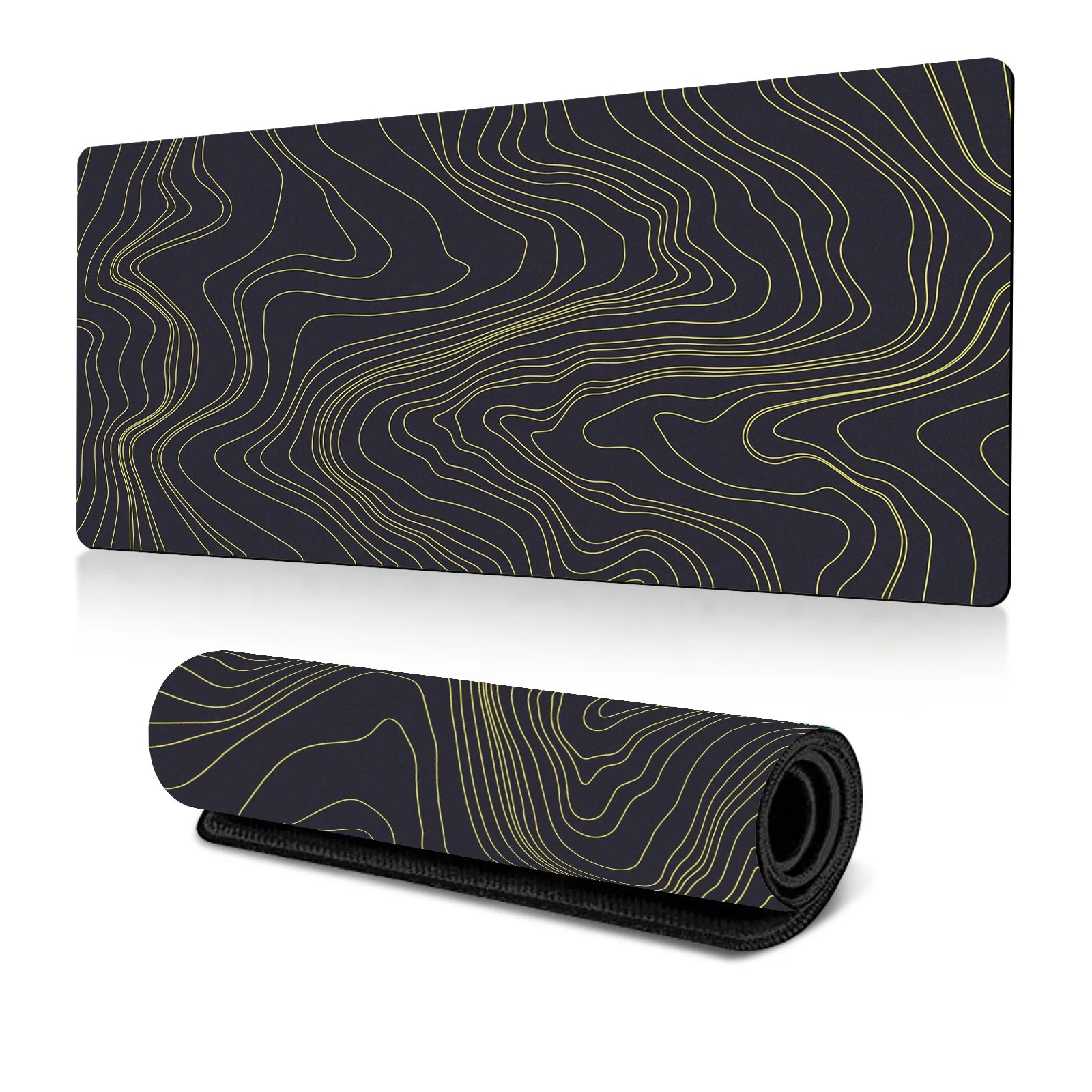 Abstract Fluid Mouse Pad Large Thermal Transfer for Laptop Keyboard Office Desk Pad Natural Rubber Big Mouse Pad-16