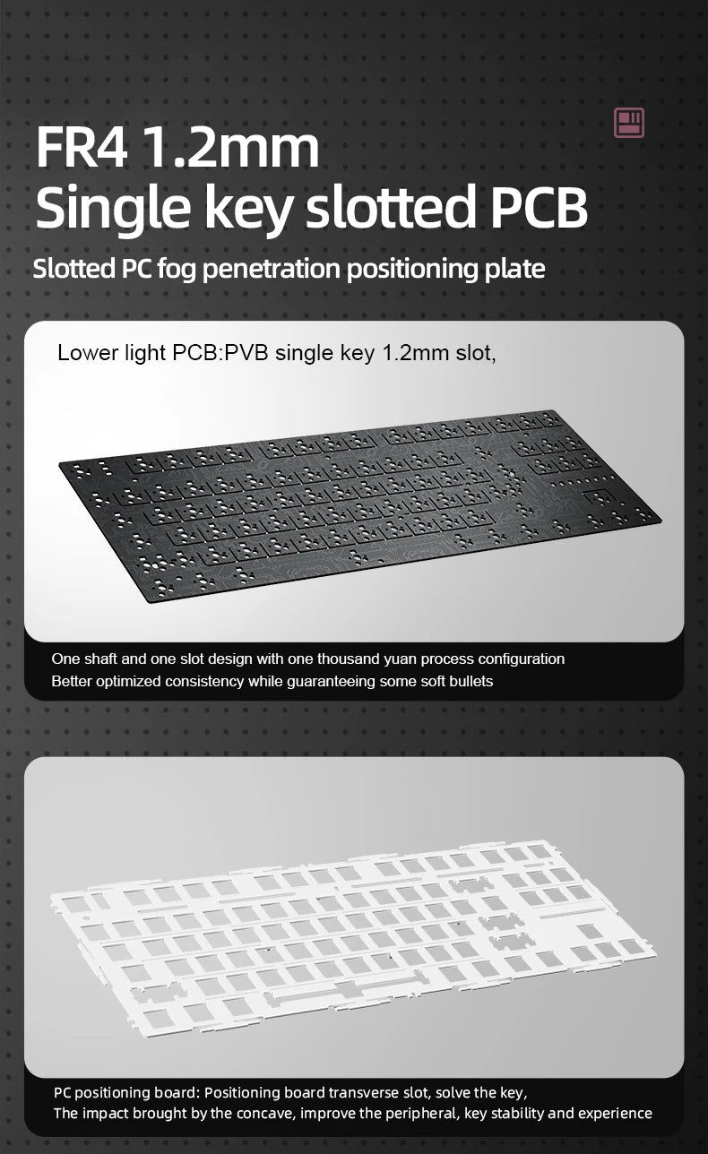 Attack Shark Keyboard X87: Tri-Mode Side-Lit Mechanical