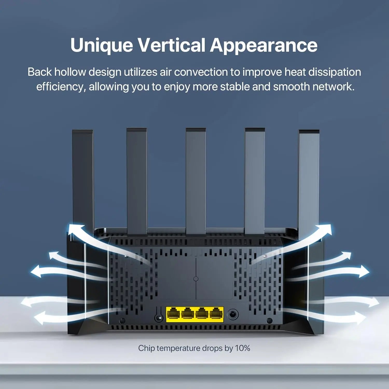 Tenda AX1500: Vertical WiFi 6 Smart Gigabit Router