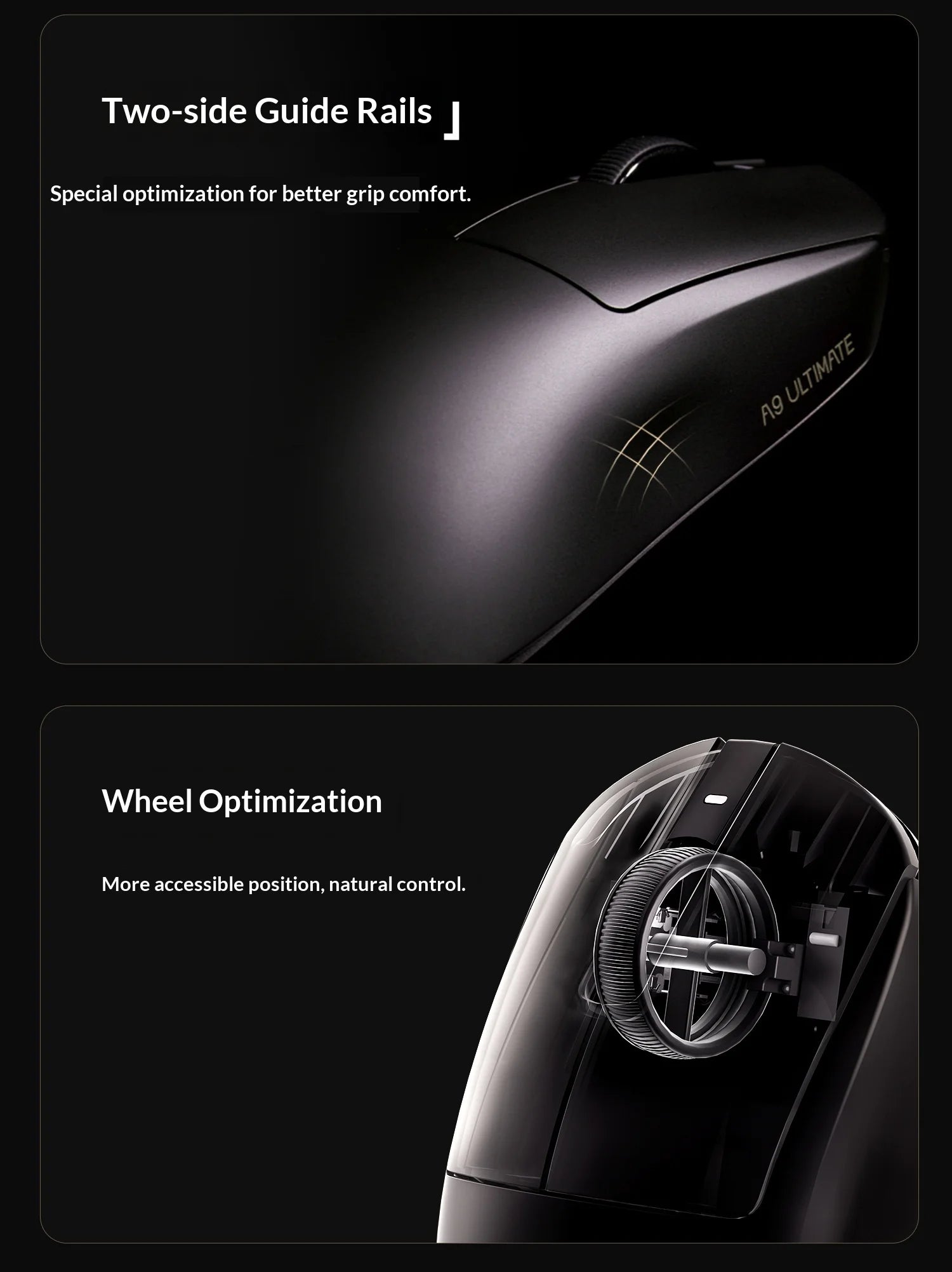 ATK Dragonfly A9 Ultimate: PAW3950 Ultra 8K Wireless Mouse