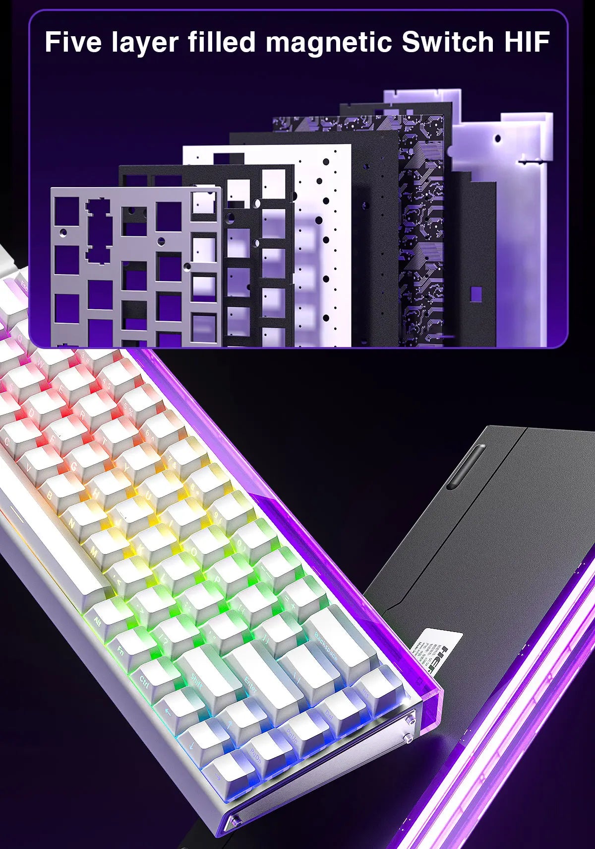 Aula Hero 68HE Keyboard: 8K Hall Effect Magnetic Edition