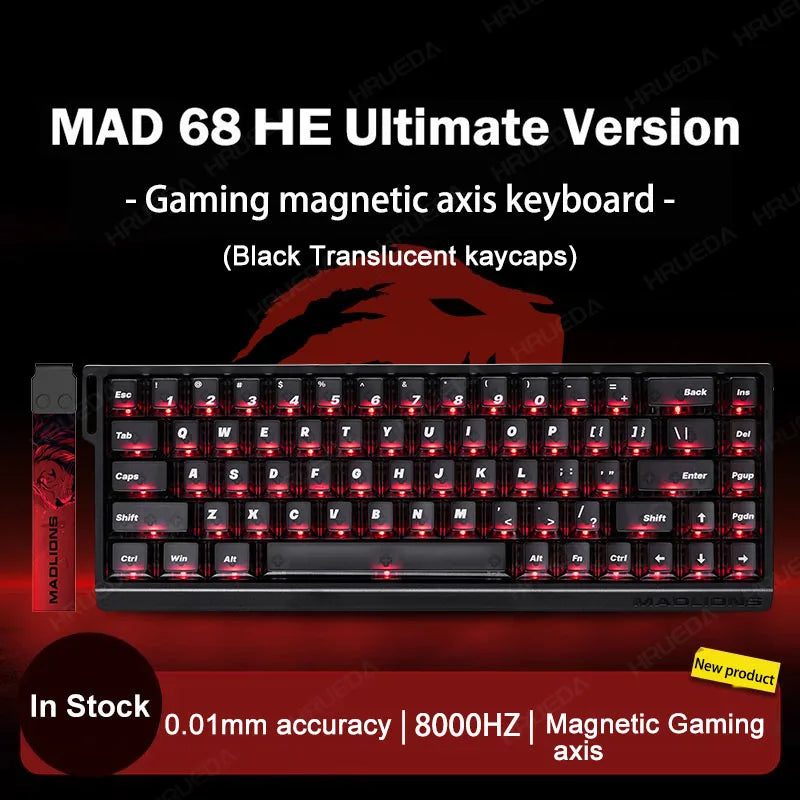 Mad 60HE Keyboard: 8K Hall Effect Magnetic Edition