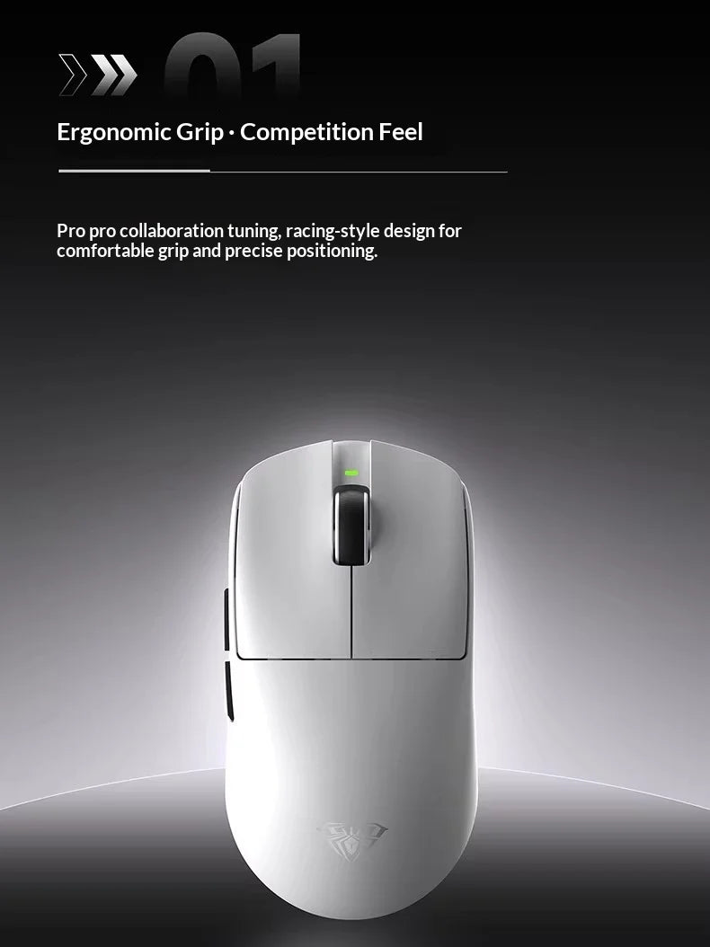 AULA X9 Max Ultra | PAW3950 Sensor & Dual 8KHz Wireless Gaming Mouse