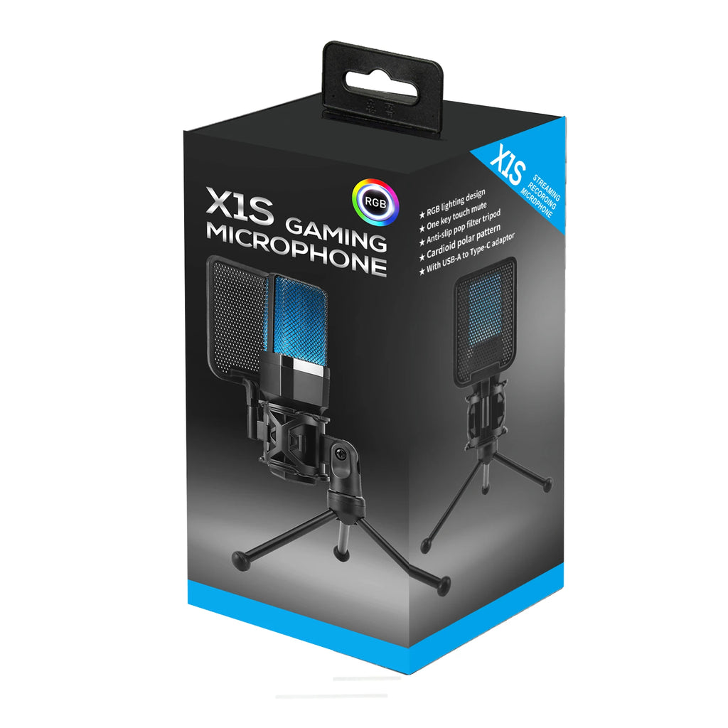 Microphone Titan USB: Professional RGB Streaming Kit