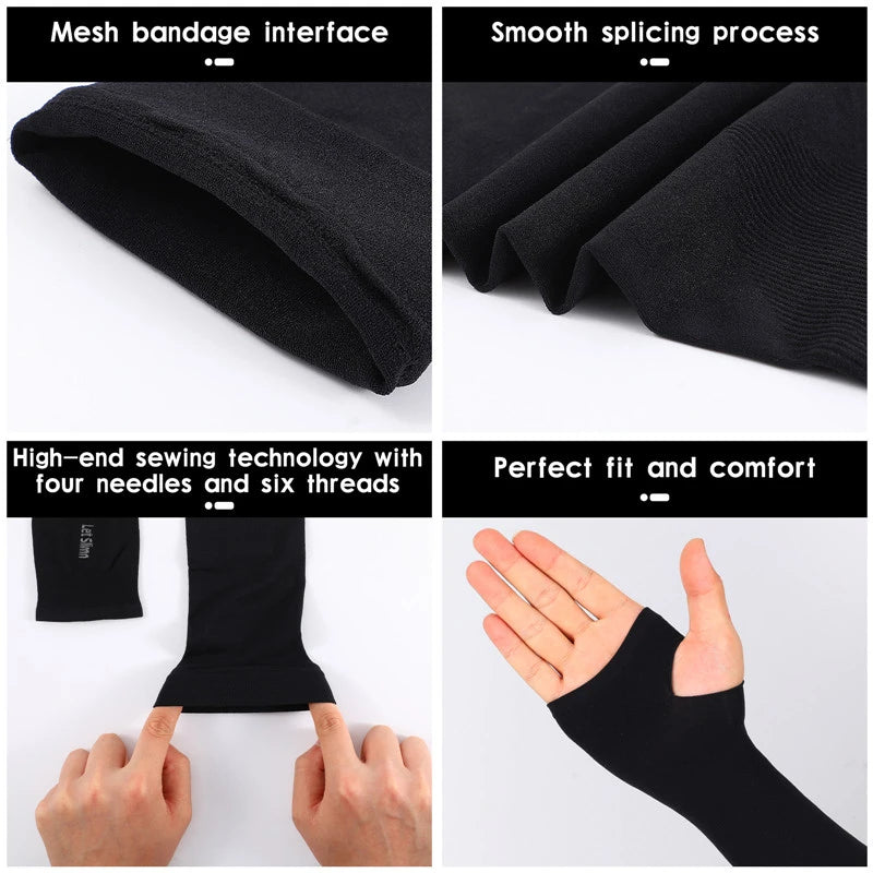 IceSilk Pro: High-Elasticity Cooling Arm Sleeves