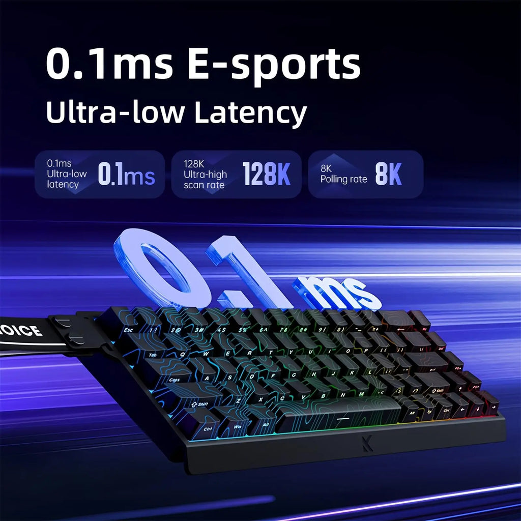 Ace 68 Pro Keyboard: 8K Hz Hall Effect Magnetic Edition