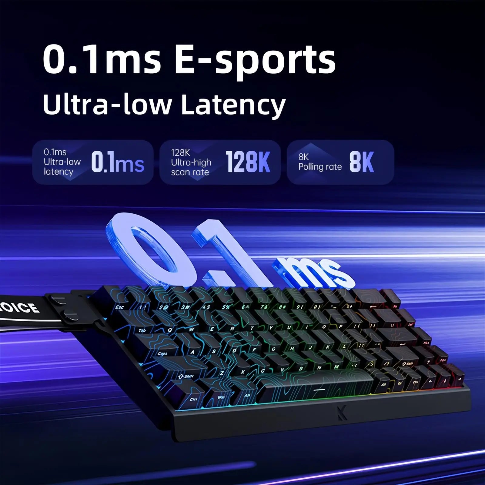 Ace 68 Pro Keyboard: 8K Hz Hall Effect Magnetic Edition