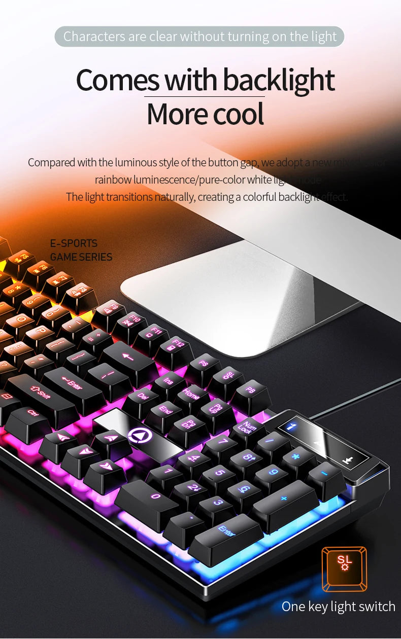 Stealth Slim Keyboard: Low-Profile RGB Full-Size Edition