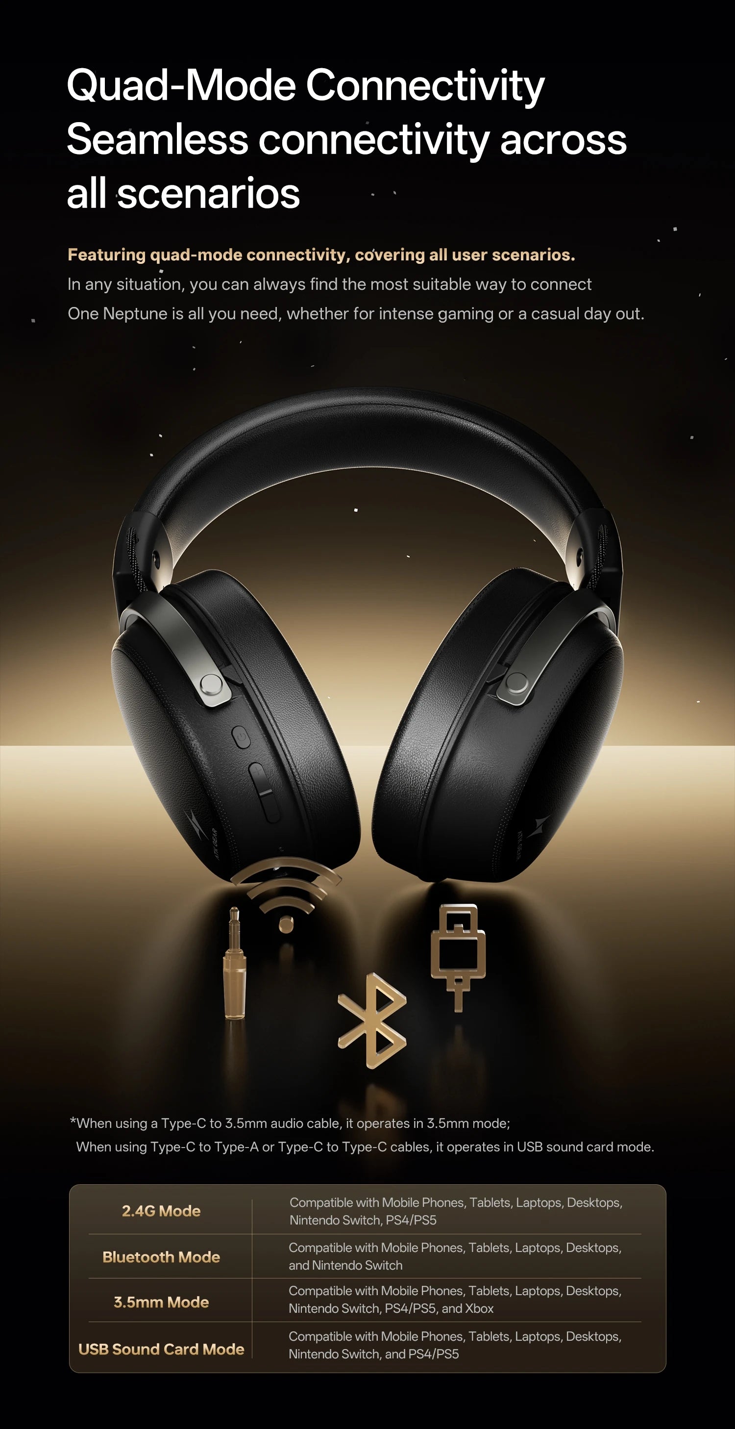 ATK N9 Pro/Ultra E-sports Edition: Low Latency 2.4GHz Wireless Headphone