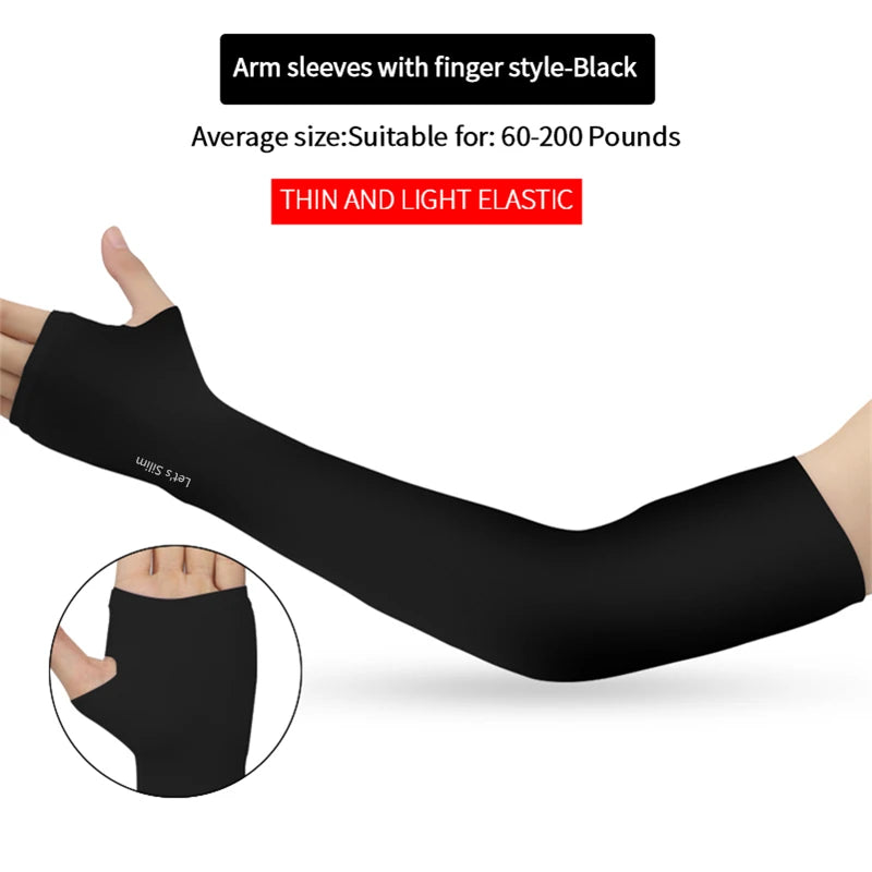 IceSilk Pro: High-Elasticity Cooling Arm Sleeves