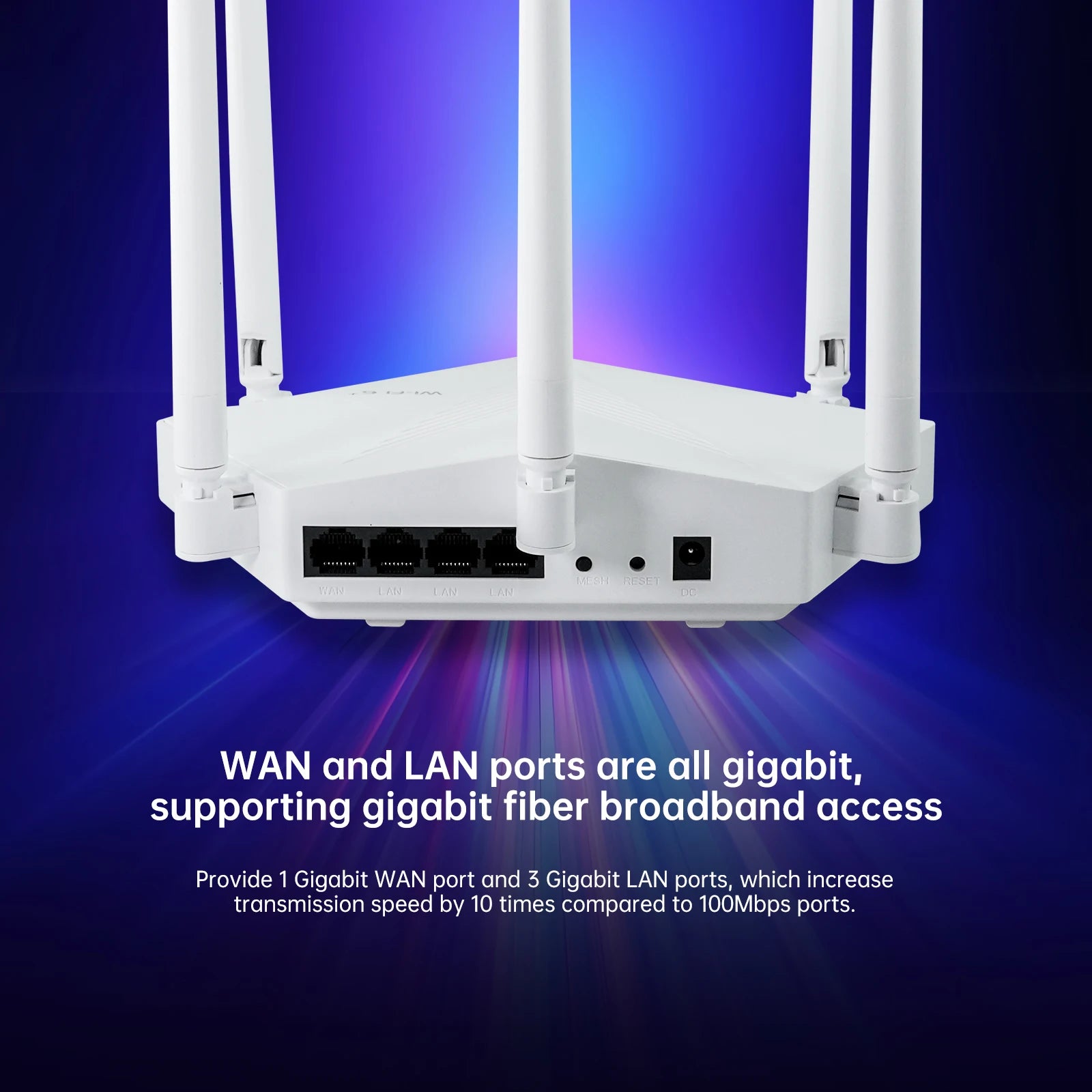 EDUP AX3000: OpenWRT WiFi 6 Gigabit Mesh Router