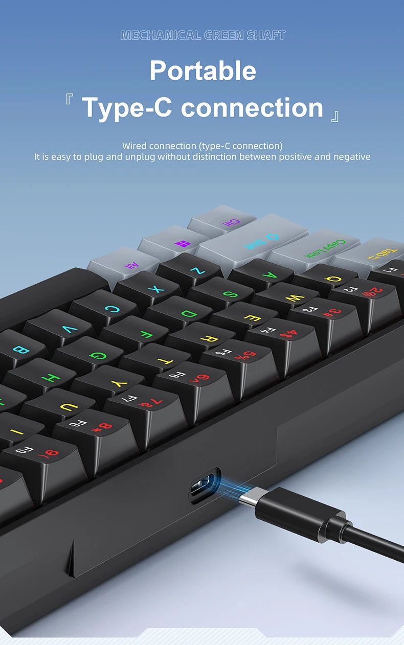 Pulse 60 Keyboard: Mechanical RGB Gaming Edition