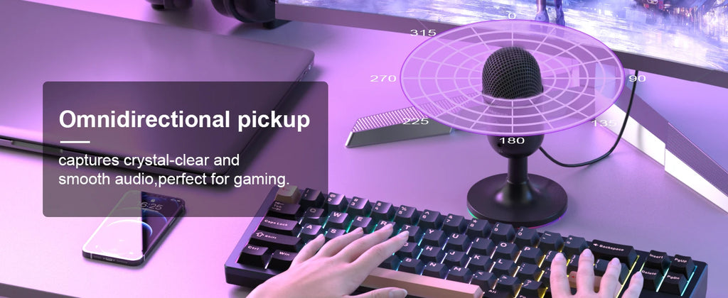 MageGee Professional USB Condenser Mic | Intelligent Noise Reduction Series