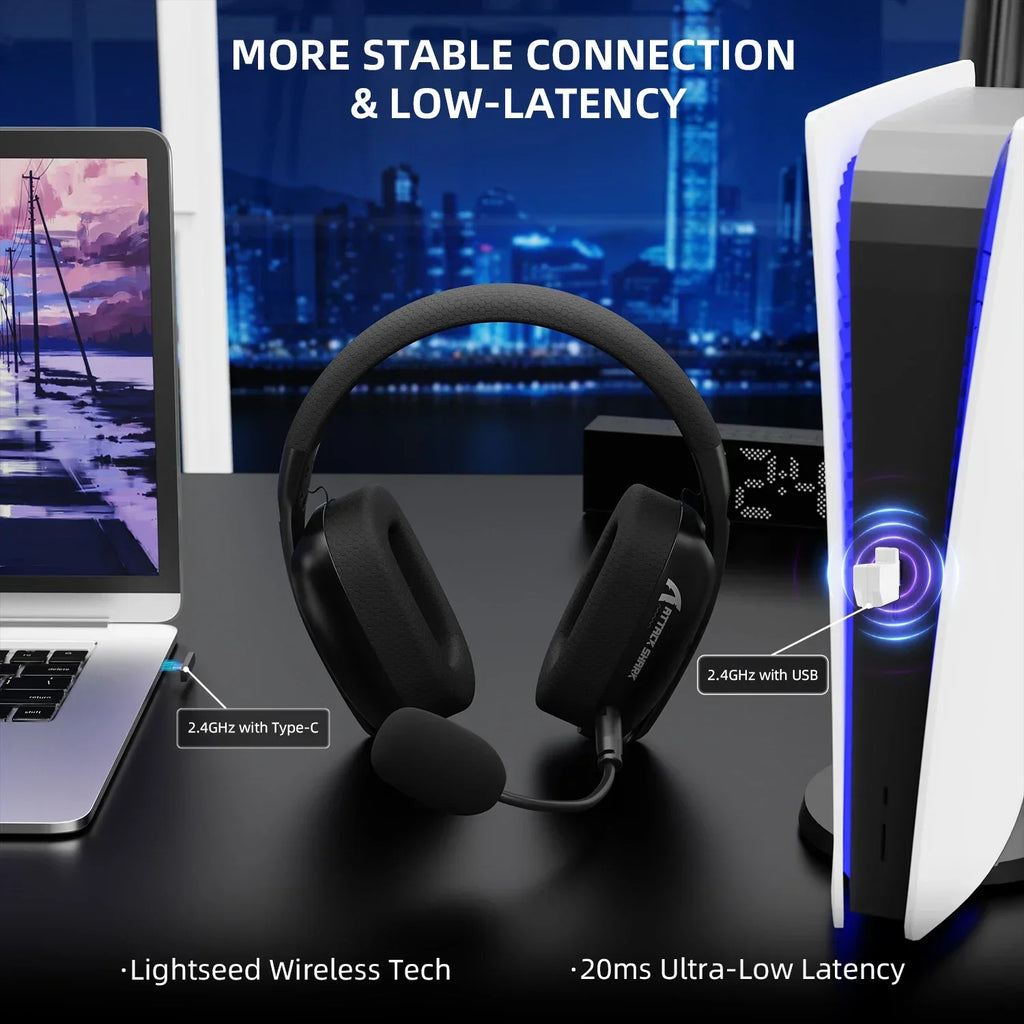 ATTACK SHARK L80 PRO – Professional 3-Mode Wireless Series | Ultra-Light Design