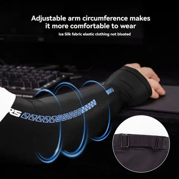 Pro-Glide Sleeve: Ultra-Low Friction Gaming Gear (Thumbhole Edition)