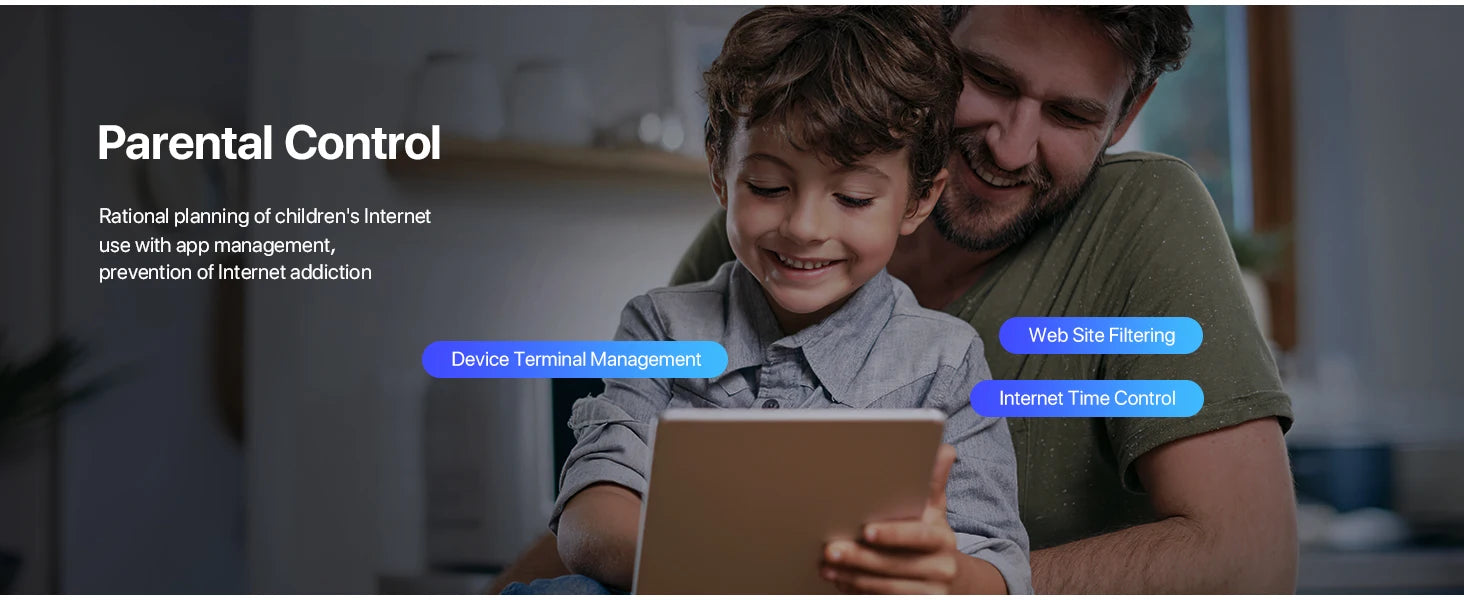 Tenda AX1500: Vertical WiFi 6 Smart Gigabit Router