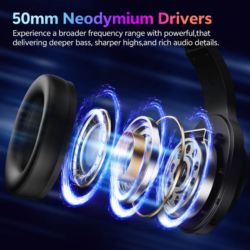 QCY Heroad V200 – Professional Bluetooth 6.0 Gaming Headset | 7.1 Series
