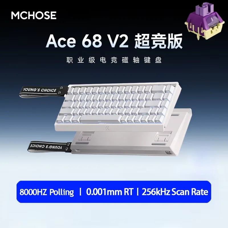 MCHOSE Ace 68 Keyboard: Hall Effect Magnetic Edition