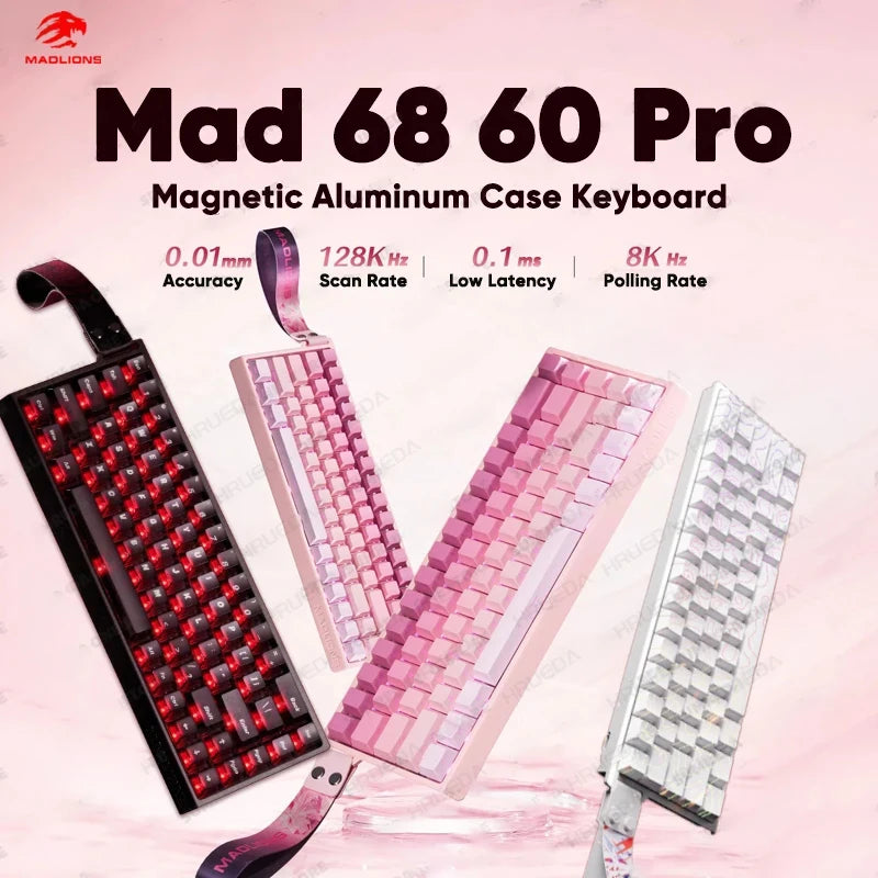 Mad 60HE Keyboard: 8K Hall Effect Magnetic Edition