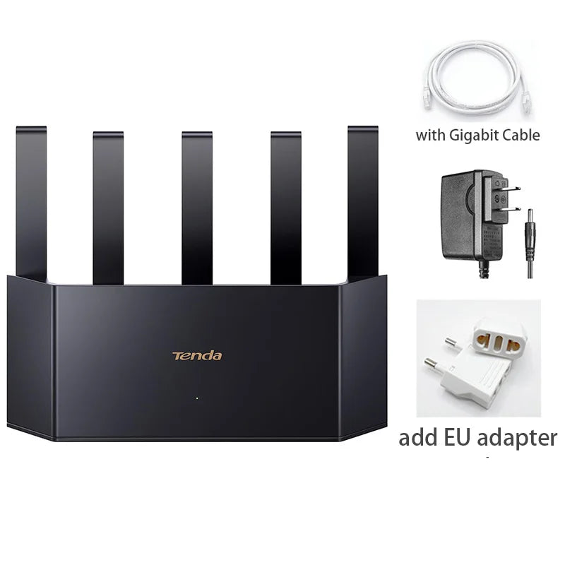 Tenda AX1500: Vertical WiFi 6 Smart Gigabit Router