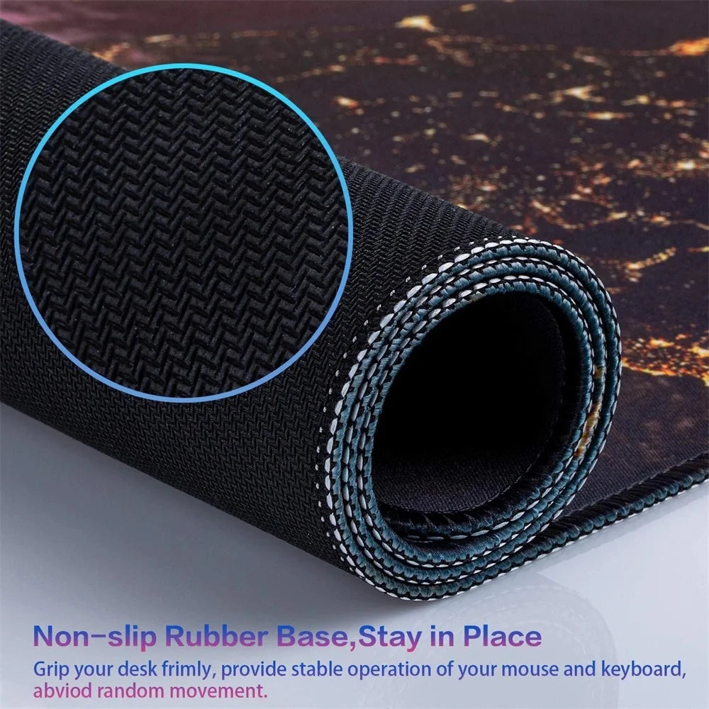 Blackout Edition XXL Mousepad – Ultra-Wide 90x40cm Gaming Carpet for PC