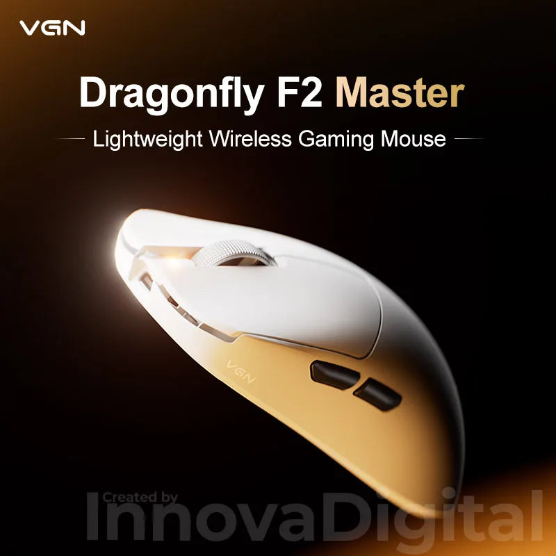 VXE Dragonfly F2 Ultra: PAW3950 Flagship 8K Wireless Mouse