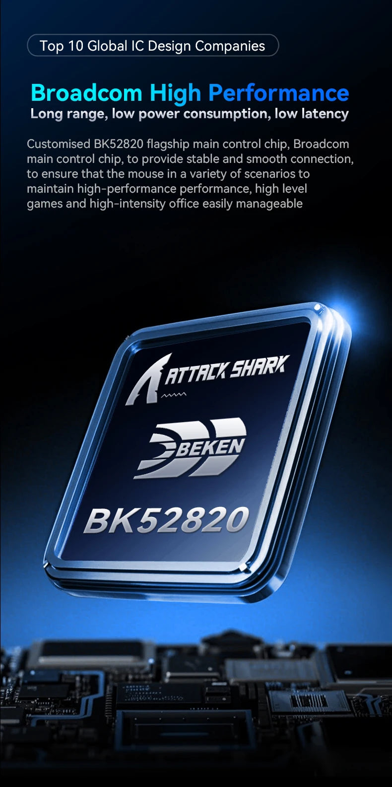 ATTACK SHARK X11SE Ultra-Light: 63g Wireless Gaming Mouse (22K DPI)