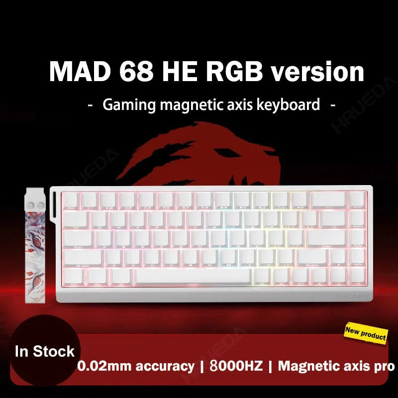 Mad 60HE Keyboard: 8K Hall Effect Magnetic Edition