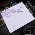 Zen Cherry Blossom Series Mouse Pad – 40x45cm Non-Slip Aesthetic Deskpad