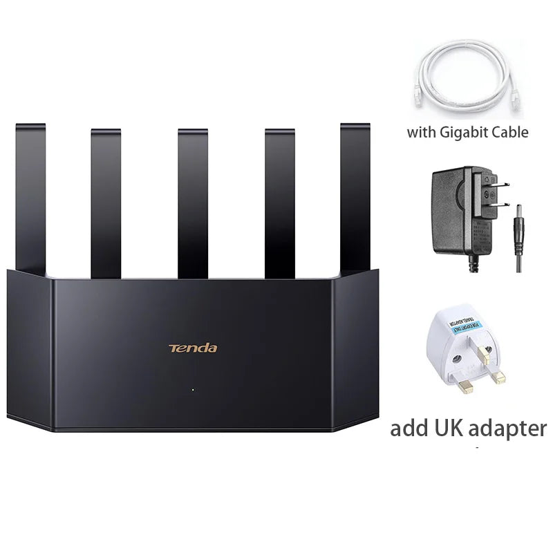 Tenda AX1500: Vertical WiFi 6 Smart Gigabit Router
