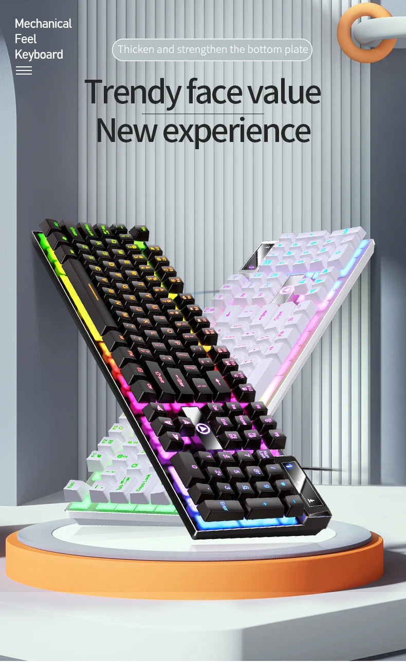 Stealth Slim Keyboard: Low-Profile RGB Full-Size Edition