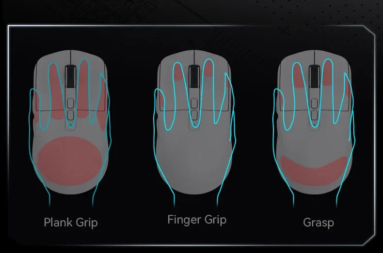 Attack Shark X6: Tri-Mode Wireless Gaming Mouse with Charging Dock