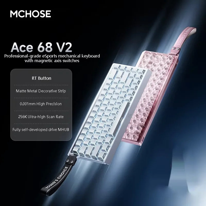 MCHOSE Ace 68 Keyboard: Hall Effect Magnetic Edition