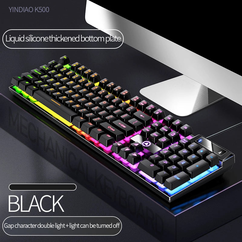 Stealth Slim Keyboard: Low-Profile RGB Full-Size Edition