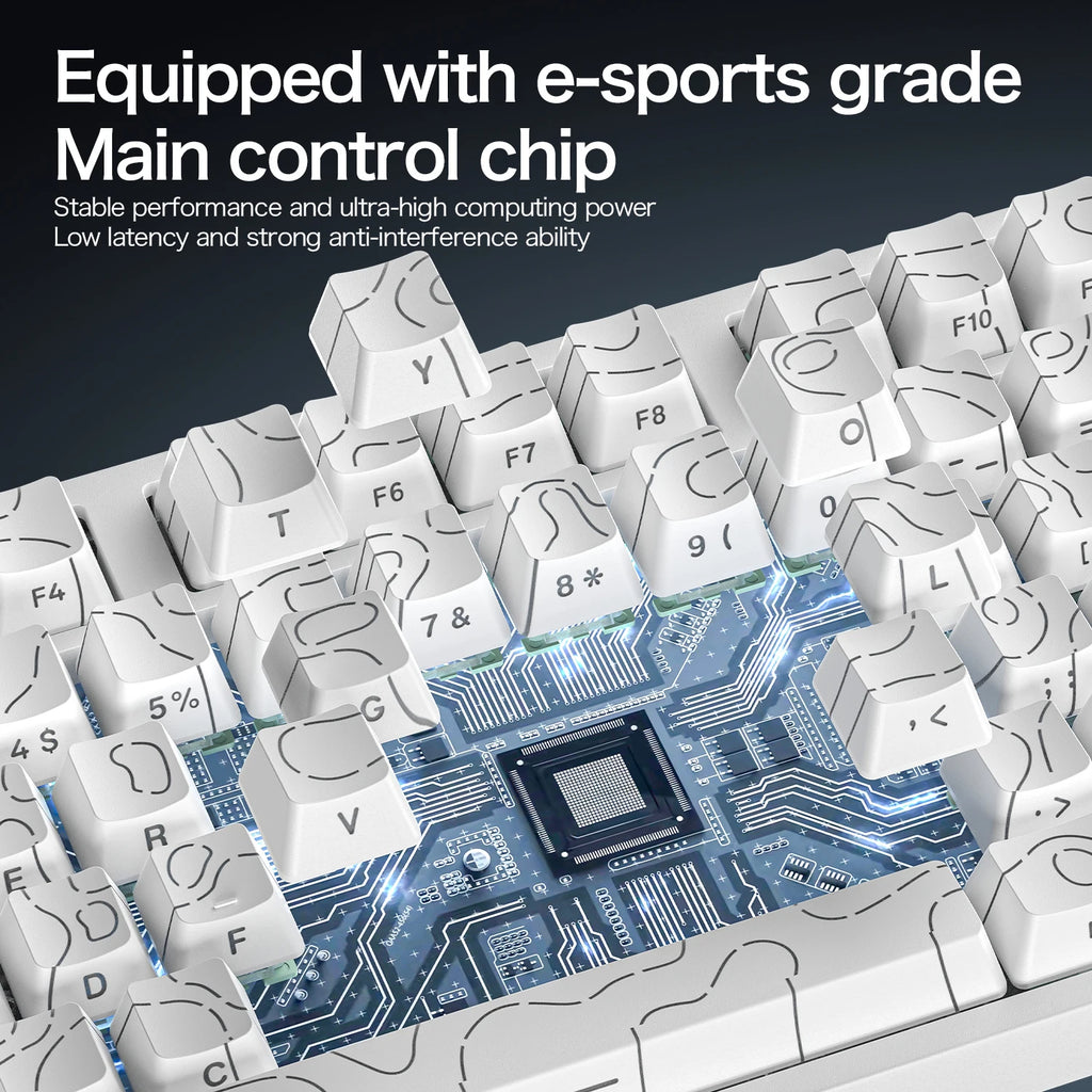 Attack Shark R82HE: Magnetic Rapid Trigger Gaming Keyboard