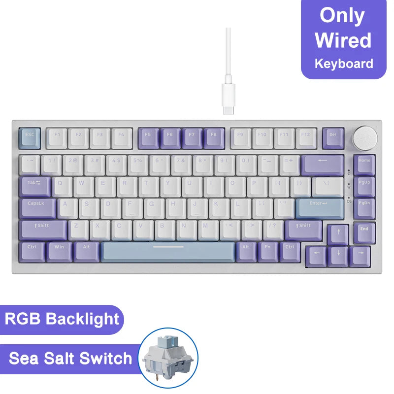 Ajazz AK820 Pro: 75% Mechanical Keyboard with TFT Smart Display