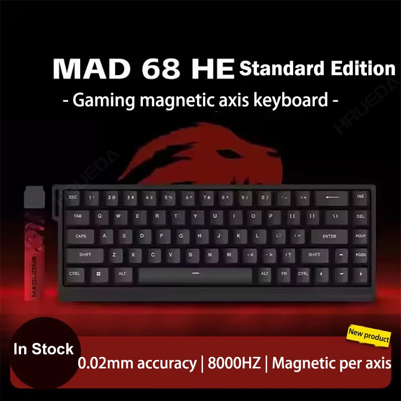 Mad 60HE Keyboard: 8K Hall Effect Magnetic Edition
