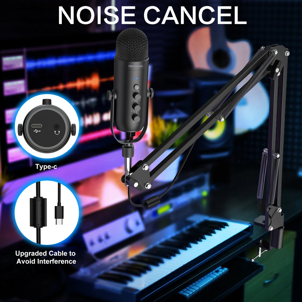Microphone Prime USB: Professional Cardioid Studio Kit