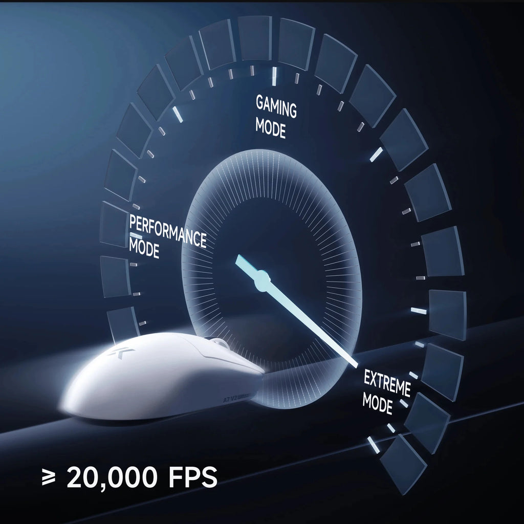 MCHOSE A7 V2 Ultra Plus | PAW3950 Sensor & Dual 8K Hz Polling Rate