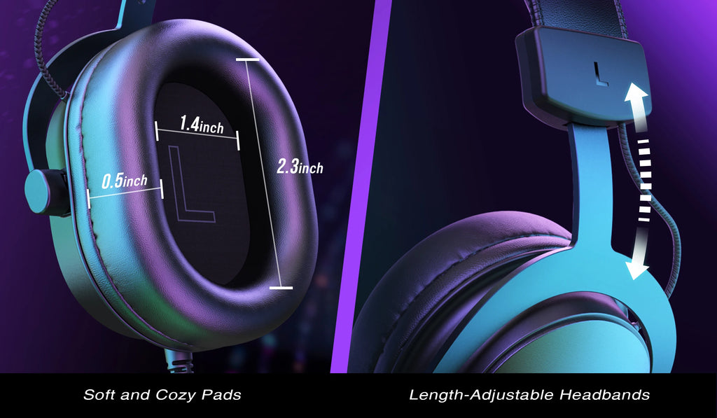FIFINE H9 Professional Series | 7.1 Audio Headset with External Control Box