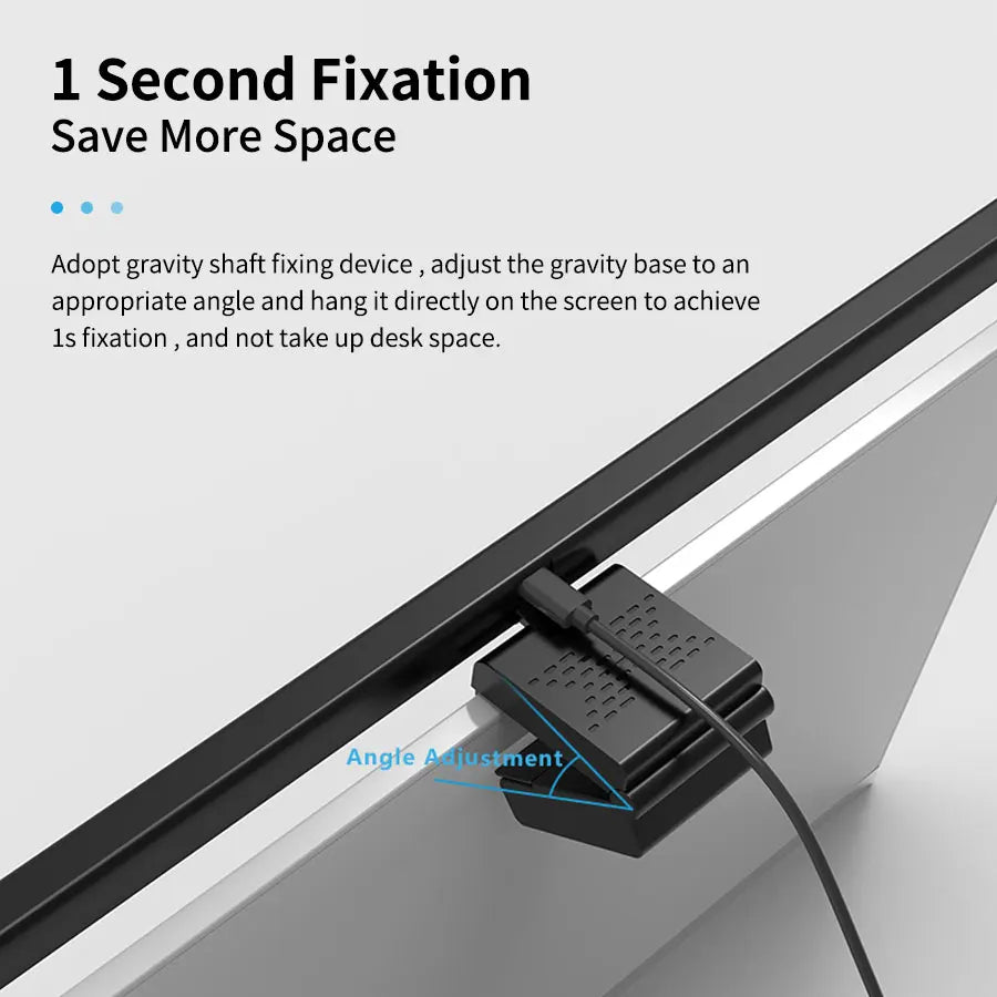 Lumina Task Light: Premium USB Monitor Bar