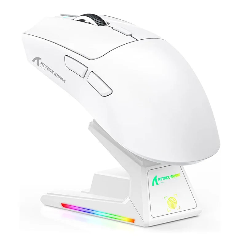 Attack Shark X1: 53g Superlight Mouse with Touchpad RGB Dock