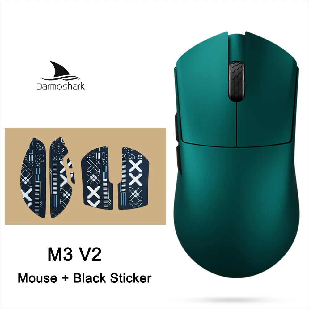 Darmoshark M3 V2 Double 8K: PAW3395 Sensor | 26K DPI Tri-Mode Mouse