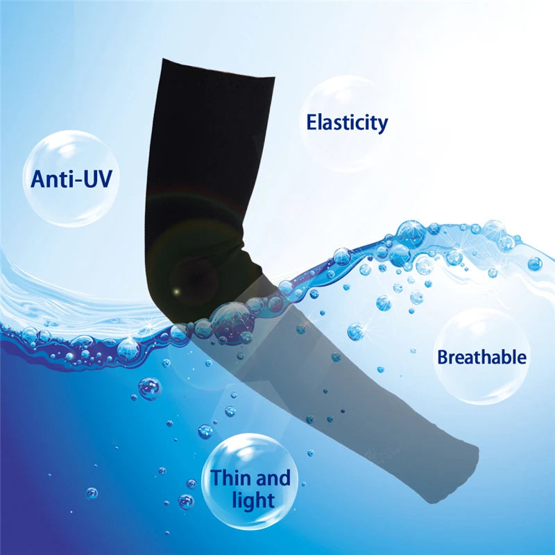 IceSilk Pro: High-Elasticity Cooling Arm Sleeves