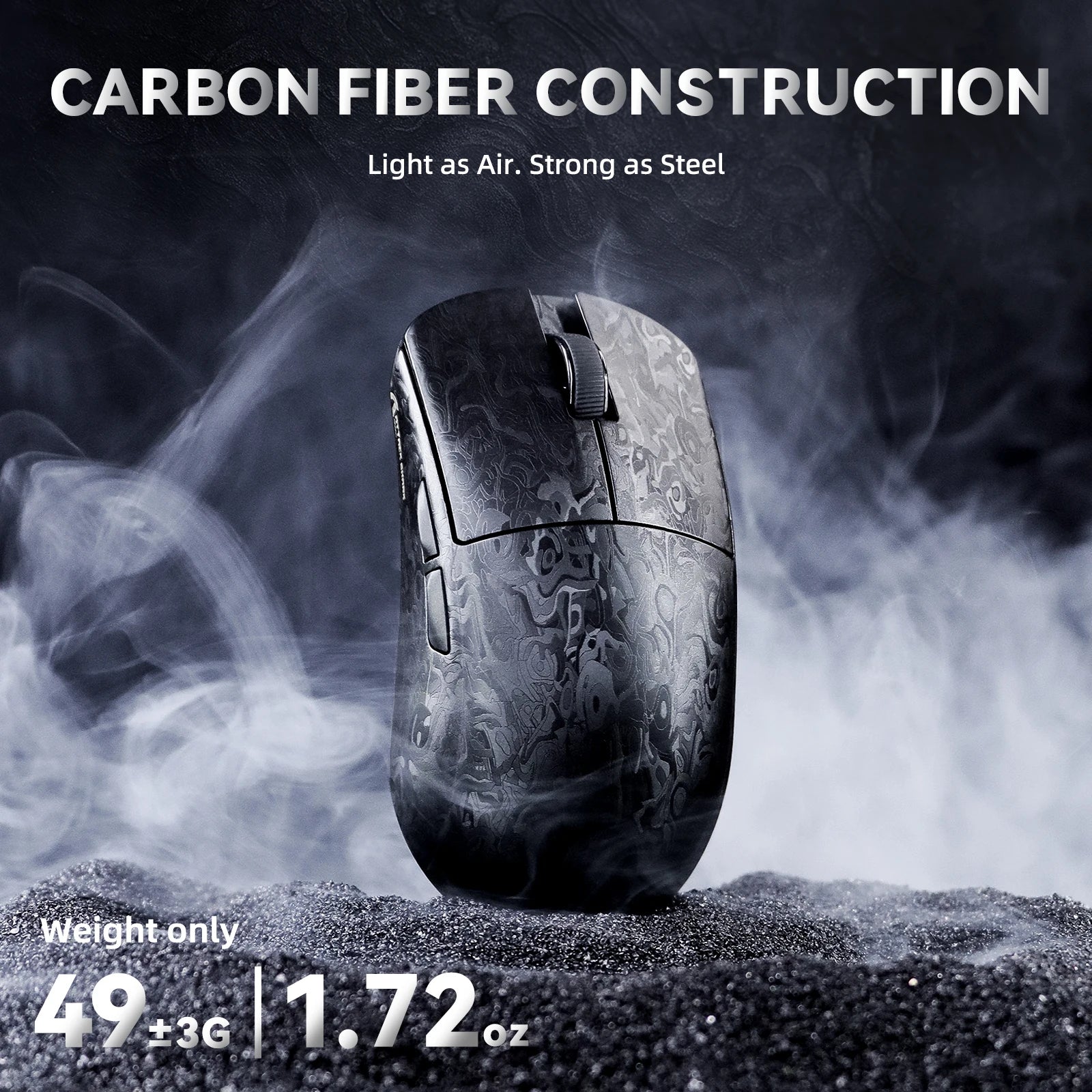 Attack Shark R11 Ultra: Carbon Fiber 8K Gaming Mouse